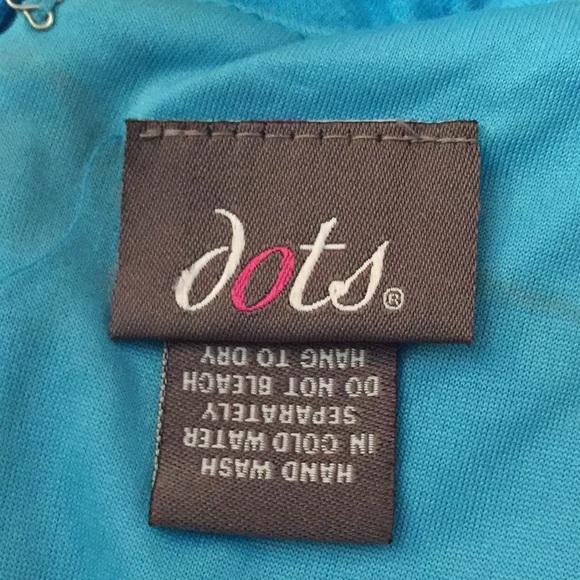 Dots Beaded Front Ruched Style Maxi Dress - Picture 8 of 8